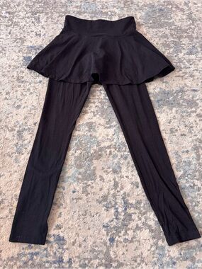 Old Navy Black Skirted Leggings